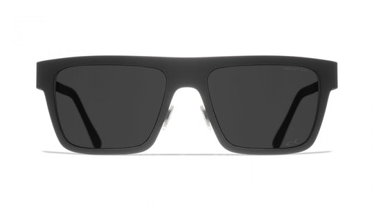 Blackfin Walden BF926 - Matte Black/Gunmetal Gray Titanium Frame with Smoke Lenses