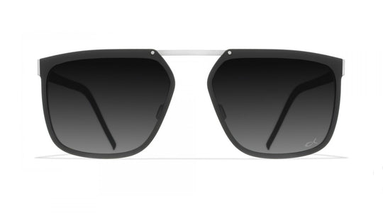 Blackfin Silverlake BF869 - Matte Black/Silver Gradient Sunglasses