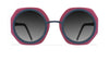 Blackfin Coral Cove BF871 - Pure Titanium Frame with Graphite Blue and Bourgogne Red Accents