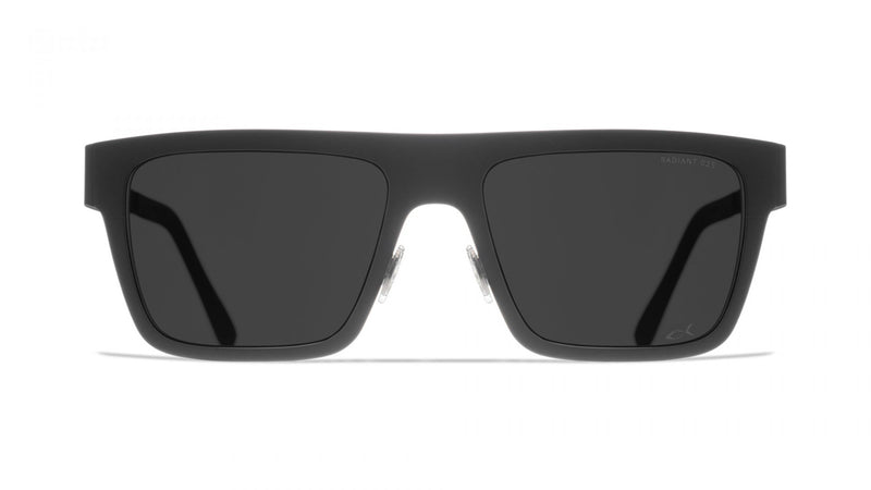 Blackfin Walden BF926 - Matte Black/Gunmetal Gray Titanium Frame with Smoke Lenses