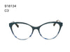 Baus B18134 - Cat Eye Acetate Glasses with Polish