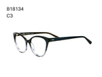 Baus B18134 - Cat Eye Acetate Glasses with Polish