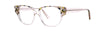 Lafont Halley - Baroque-Inspired Acetate Glasses with Prominent Brow-Bar