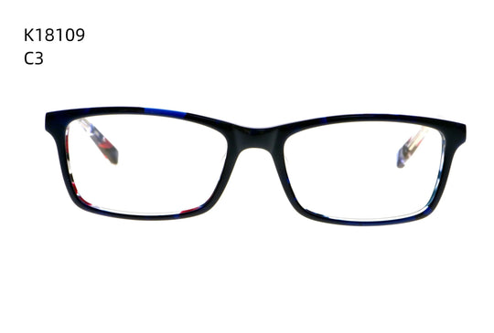 Baus Kids K18109 - Black with Red Blue Camo Pattern Interior