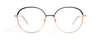 Gotti Lille - Lightweight Titanium Glasses with Second Color Upper Edge