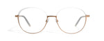 Gotti Lille - Lightweight Titanium Glasses with Second Color Upper Edge