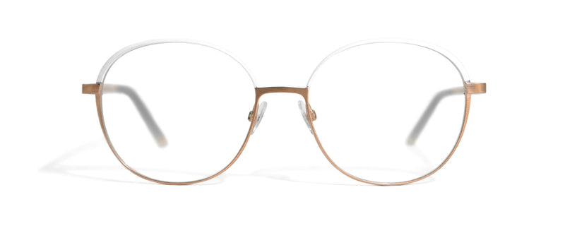 Gotti Lille - Lightweight Titanium Glasses with Second Color Upper Edge