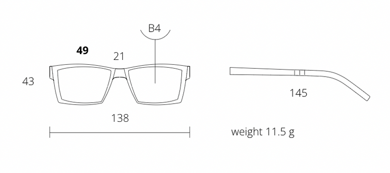 Blackfin Sandvik BF901 - Unisex Round Eyeglasses