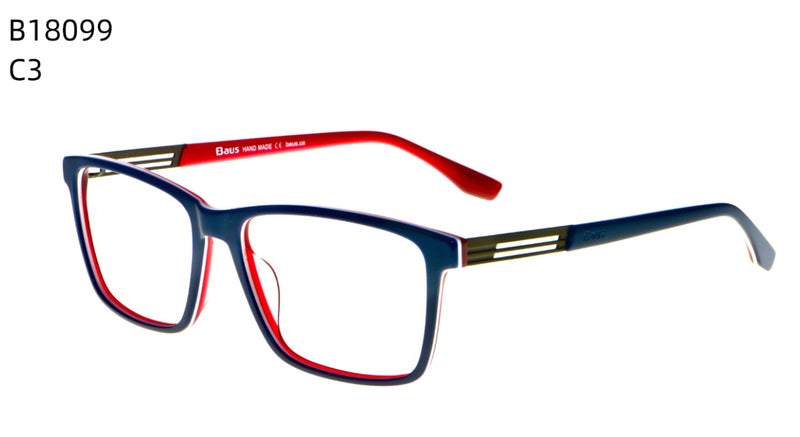 Baus 18099 - Blue With Red Interior