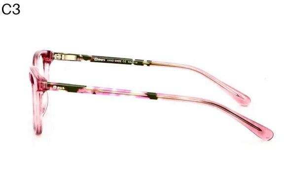 Baus Kids K18122 - Classic Pink Translucent Eyeglasses