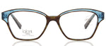 Lafont Edifice - Hand Carved Two-Tone Acetate Rectangular Women's Eyeglasses