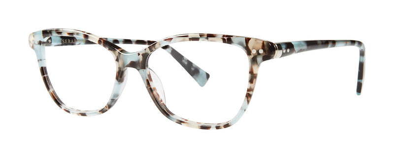 Seraphin Hartley - Upswept Shape Petite Eyeglasses in Handcrafted Acetate