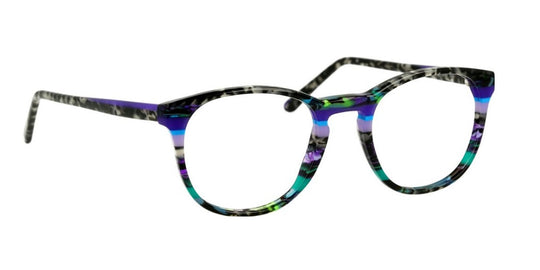 Johann Von Goisern Mod 726 - Black Multi Coloured Frame