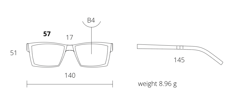 Blackfin Paros BF946 - Pure Titanium Frame with Flexible Titanium Temples