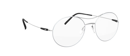 Silhouette 5508 - Rhodium/Black